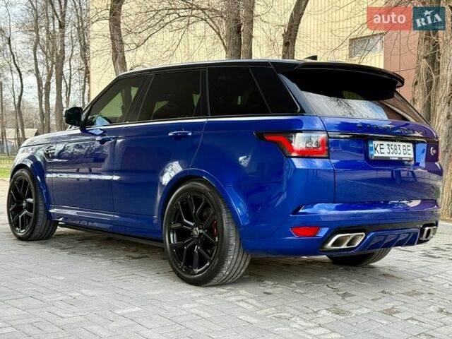 Синий Ленд Ровер Рендж Ровер Спорт, объемом двигателя 5 л и пробегом 49 тыс. км за 73000 $, фото 18 на Automoto.ua