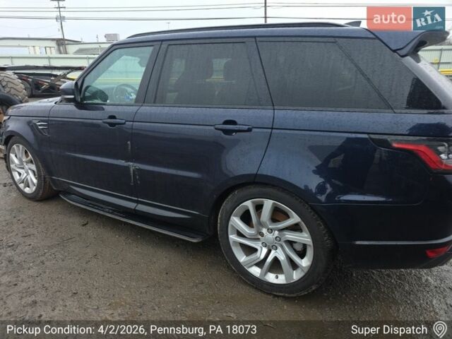 Синій Ленд Ровер Range Rover Sport, об'ємом двигуна 3 л та пробігом 155 тис. км за 25000 $, фото 44 на Automoto.ua