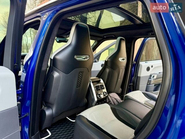 Синий Ленд Ровер Рендж Ровер Спорт, объемом двигателя 5 л и пробегом 49 тыс. км за 73000 $, фото 30 на Automoto.ua