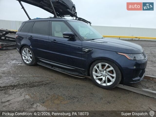 Синій Ленд Ровер Range Rover Sport, об'ємом двигуна 3 л та пробігом 155 тис. км за 25000 $, фото 30 на Automoto.ua