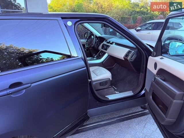 Синій Ленд Ровер Range Rover Sport, об'ємом двигуна 3 л та пробігом 138 тис. км за 45000 $, фото 16 на Automoto.ua