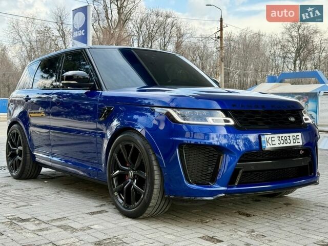 Синий Ленд Ровер Рендж Ровер Спорт, объемом двигателя 5 л и пробегом 49 тыс. км за 73000 $, фото 9 на Automoto.ua