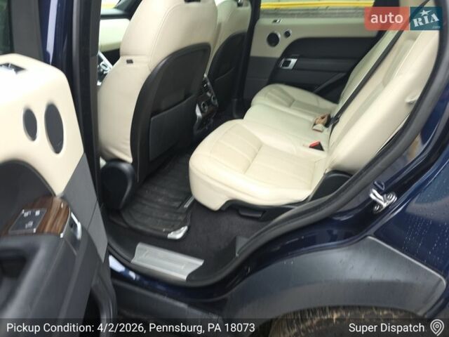Синій Ленд Ровер Range Rover Sport, об'ємом двигуна 3 л та пробігом 155 тис. км за 25000 $, фото 53 на Automoto.ua