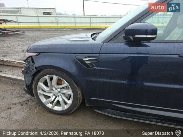 Синій Ленд Ровер Range Rover Sport, об'ємом двигуна 3 л та пробігом 155 тис. км за 25000 $, фото 48 на Automoto.ua