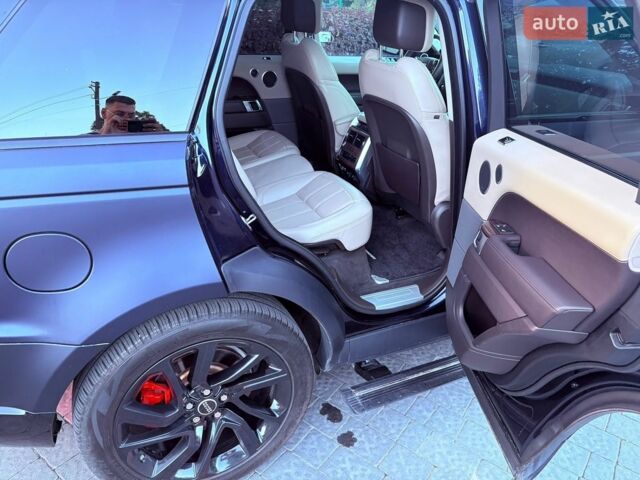 Синій Ленд Ровер Range Rover Sport, об'ємом двигуна 3 л та пробігом 138 тис. км за 45000 $, фото 30 на Automoto.ua