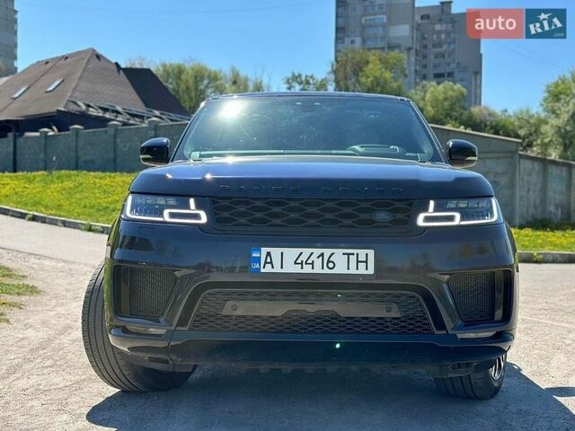 Синий Ленд Ровер Рендж Ровер Спорт, объемом двигателя 3 л и пробегом 114 тыс. км за 40000 $, фото 1 на Automoto.ua