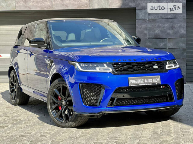 Синій Ленд Ровер Range Rover Sport, об'ємом двигуна 5 л та пробігом 28 тис. км за 115000 $, фото 2 на Automoto.ua