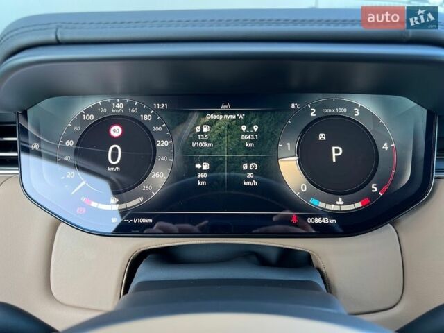 Синій Ленд Ровер Range Rover Sport, об'ємом двигуна 3 л та пробігом 9 тис. км за 139000 $, фото 13 на Automoto.ua