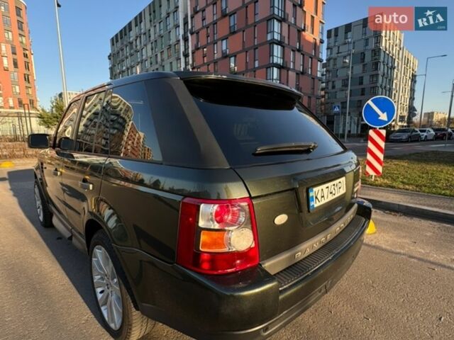 Зеленый Ленд Ровер Рендж Ровер Спорт, объемом двигателя 4.2 л и пробегом 240 тыс. км за 7500 $, фото 6 на Automoto.ua