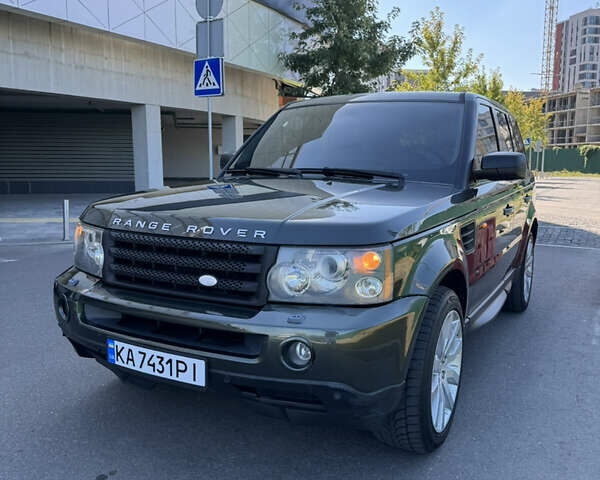 Зеленый Ленд Ровер Рендж Ровер Спорт, объемом двигателя 4.2 л и пробегом 242 тыс. км за 8200 $, фото 1 на Automoto.ua
