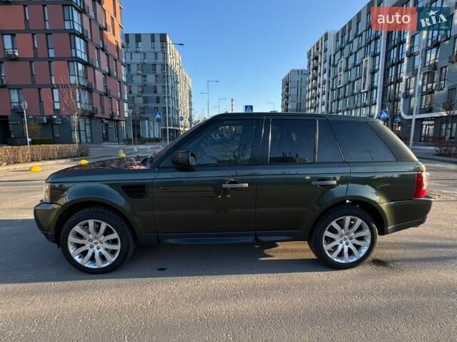 Зеленый Ленд Ровер Рендж Ровер Спорт, объемом двигателя 4.2 л и пробегом 240 тыс. км за 7500 $, фото 5 на Automoto.ua
