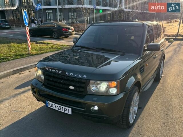 Зеленый Ленд Ровер Рендж Ровер Спорт, объемом двигателя 4.2 л и пробегом 240 тыс. км за 7500 $, фото 3 на Automoto.ua