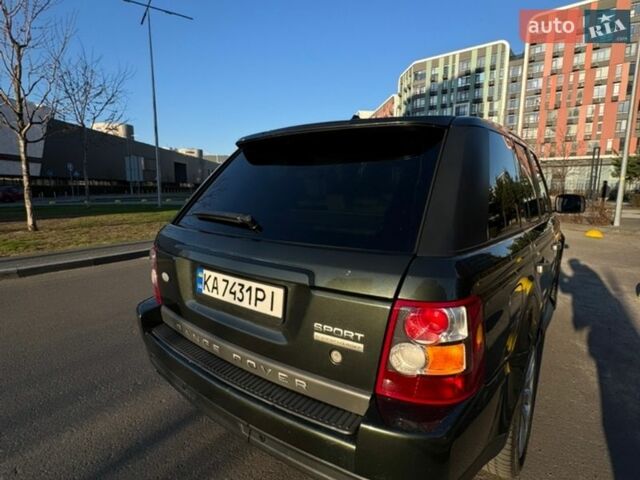 Зеленый Ленд Ровер Рендж Ровер Спорт, объемом двигателя 4.2 л и пробегом 240 тыс. км за 7500 $, фото 7 на Automoto.ua