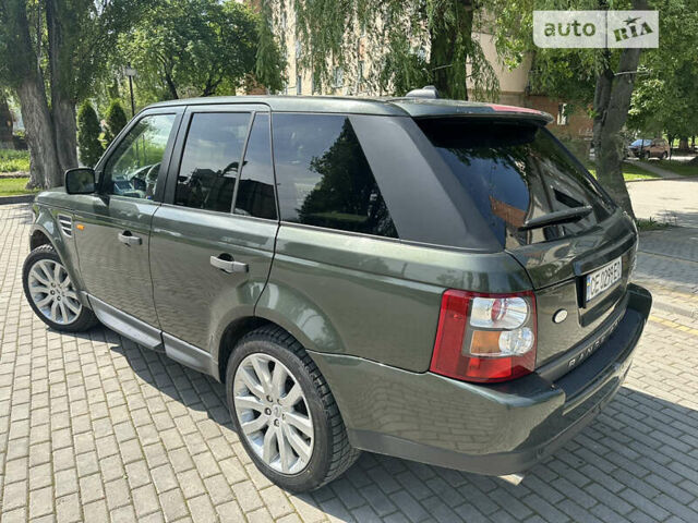 Зелений Ленд Ровер Range Rover Sport, об'ємом двигуна 4.2 л та пробігом 224 тис. км за 12800 $, фото 5 на Automoto.ua