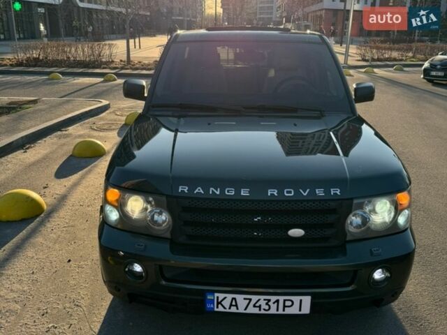 Зеленый Ленд Ровер Рендж Ровер Спорт, объемом двигателя 4.2 л и пробегом 240 тыс. км за 7500 $, фото 2 на Automoto.ua