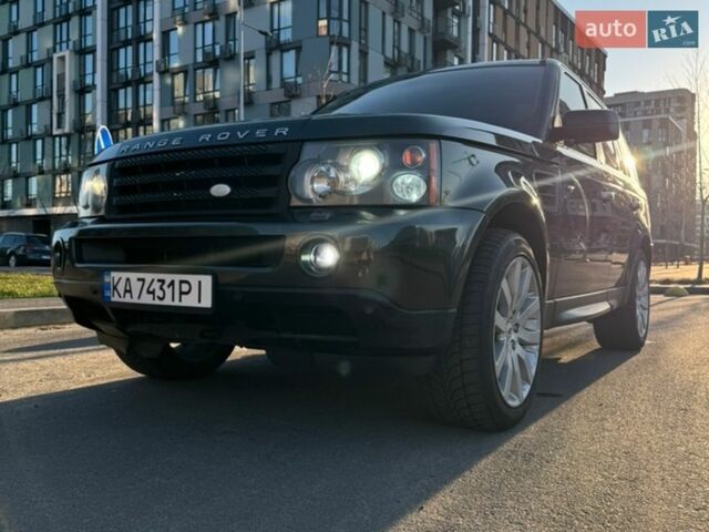 Зеленый Ленд Ровер Рендж Ровер Спорт, объемом двигателя 4.2 л и пробегом 240 тыс. км за 7500 $, фото 4 на Automoto.ua