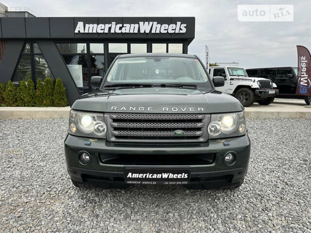 Зеленый Ленд Ровер Рендж Ровер Спорт, объемом двигателя 2.7 л и пробегом 334 тыс. км за 11500 $, фото 1 на Automoto.ua