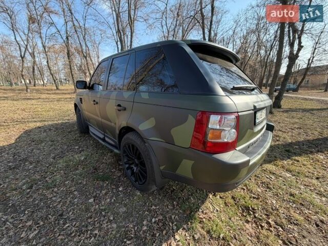 Зелений Ленд Ровер Range Rover Sport, об'ємом двигуна 2.7 л та пробігом 255 тис. км за 10490 $, фото 7 на Automoto.ua