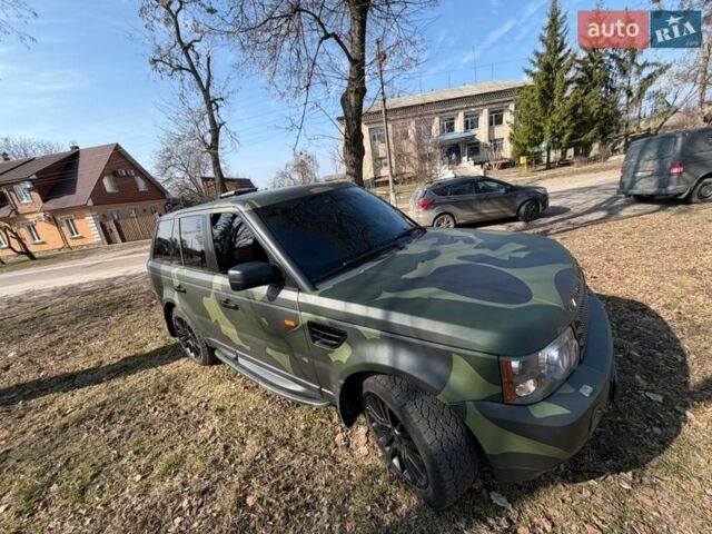 Зелений Ленд Ровер Range Rover Sport, об'ємом двигуна 2.7 л та пробігом 255 тис. км за 10490 $, фото 3 на Automoto.ua