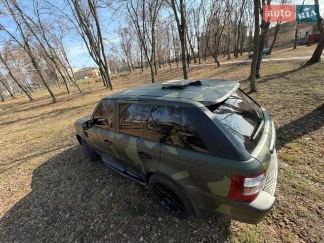 Зелений Ленд Ровер Range Rover Sport, об'ємом двигуна 2.7 л та пробігом 255 тис. км за 10490 $, фото 6 на Automoto.ua