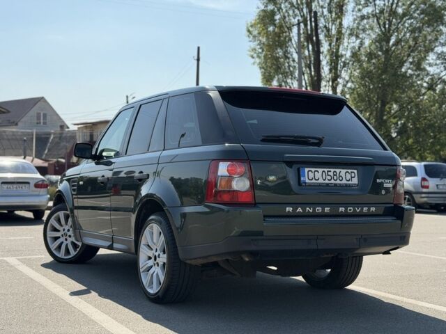 Зелений Ленд Ровер Range Rover Sport, об'ємом двигуна 3.6 л та пробігом 240 тис. км за 4495 $, фото 2 на Automoto.ua