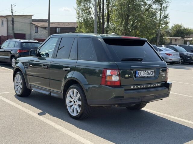 Зелений Ленд Ровер Range Rover Sport, об'ємом двигуна 3.6 л та пробігом 240 тис. км за 4495 $, фото 13 на Automoto.ua
