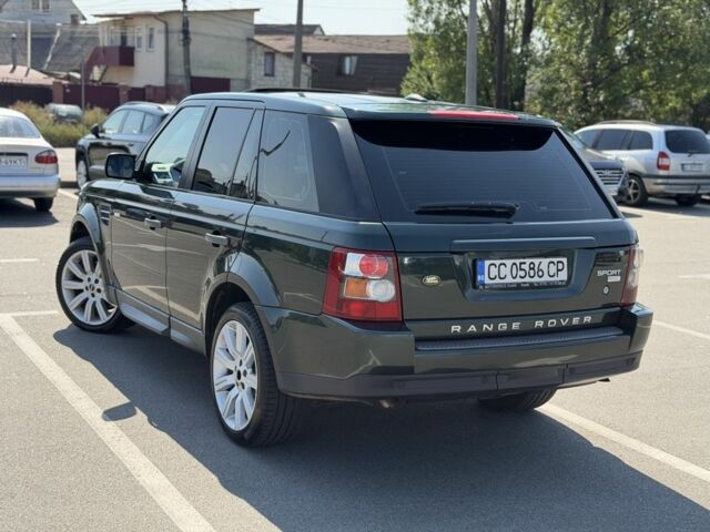Зелений Ленд Ровер Range Rover Sport, об'ємом двигуна 3.6 л та пробігом 240 тис. км за 4495 $, фото 14 на Automoto.ua