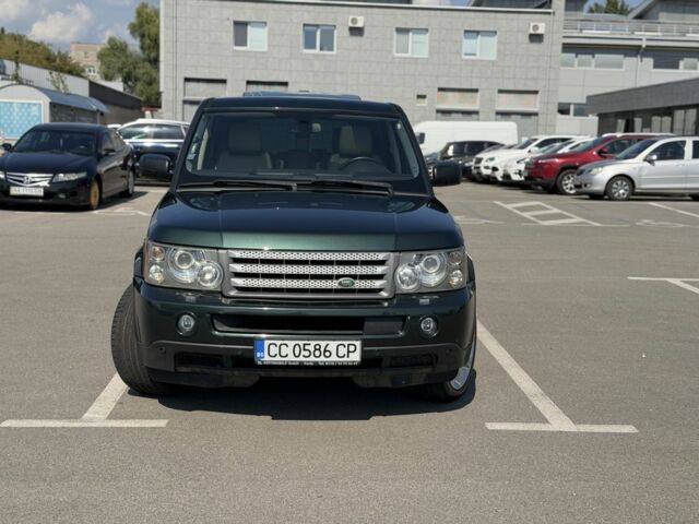 Зелений Ленд Ровер Range Rover Sport, об'ємом двигуна 3.6 л та пробігом 240 тис. км за 4495 $, фото 4 на Automoto.ua