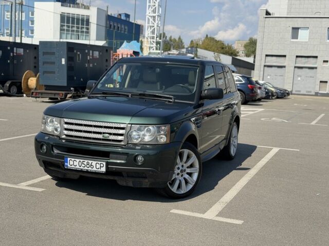 Зелений Ленд Ровер Range Rover Sport, об'ємом двигуна 3.6 л та пробігом 240 тис. км за 4495 $, фото 1 на Automoto.ua
