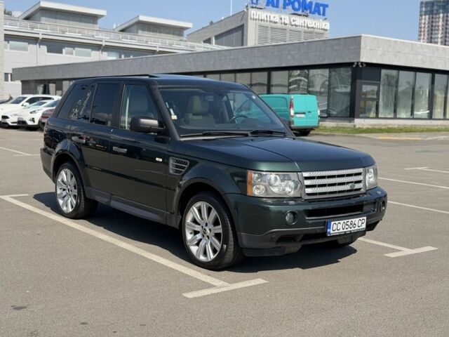 Зелений Ленд Ровер Range Rover Sport, об'ємом двигуна 3.6 л та пробігом 240 тис. км за 4495 $, фото 6 на Automoto.ua