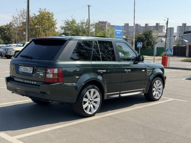 Зелений Ленд Ровер Range Rover Sport, об'ємом двигуна 3.6 л та пробігом 240 тис. км за 4495 $, фото 10 на Automoto.ua