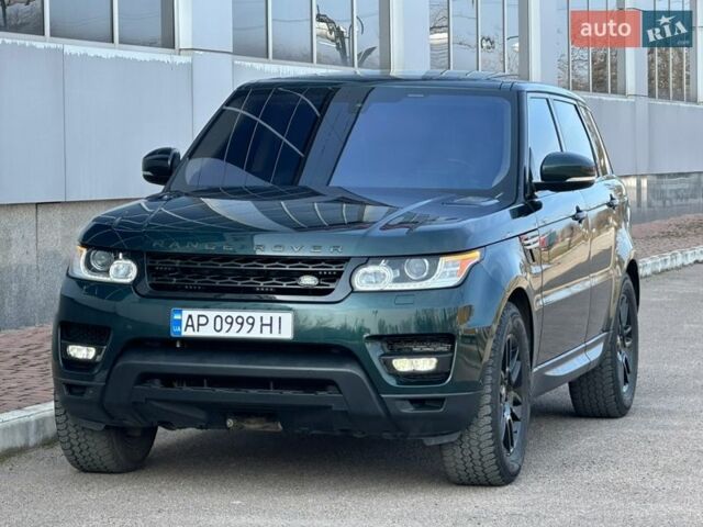 Зеленый Ленд Ровер Рендж Ровер Спорт, объемом двигателя 2.99 л и пробегом 250 тыс. км за 25999 $, фото 1 на Automoto.ua