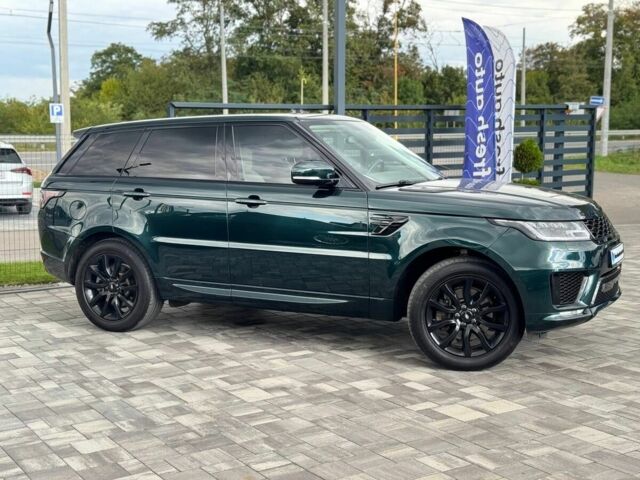 Зелений Ленд Ровер Range Rover Sport, об'ємом двигуна 3 л та пробігом 75 тис. км за 32760 $, фото 6 на Automoto.ua