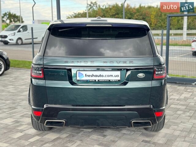 Зелений Ленд Ровер Range Rover Sport, об'ємом двигуна 3 л та пробігом 78 тис. км за 32700 $, фото 11 на Automoto.ua