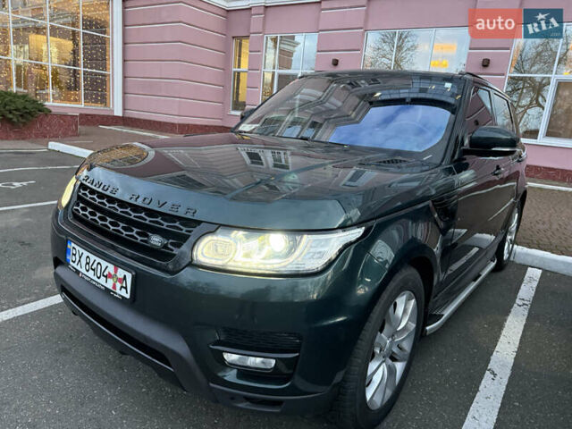 Зеленый Ленд Ровер Рендж Ровер Спорт, объемом двигателя 2.99 л и пробегом 155 тыс. км за 27900 $, фото 1 на Automoto.ua