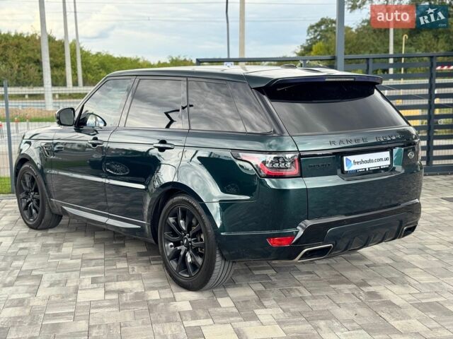 Зелений Ленд Ровер Range Rover Sport, об'ємом двигуна 3 л та пробігом 78 тис. км за 32700 $, фото 10 на Automoto.ua