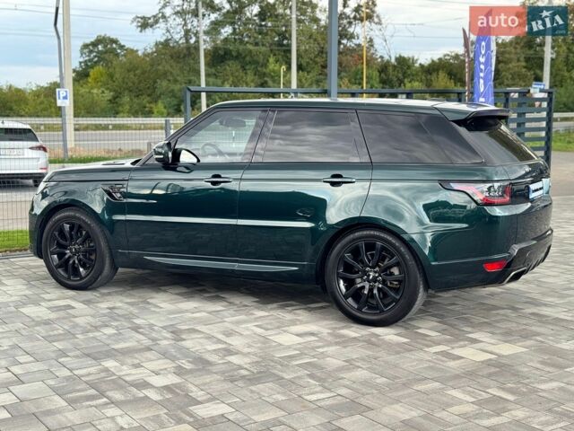 Зелений Ленд Ровер Range Rover Sport, об'ємом двигуна 3 л та пробігом 78 тис. км за 32700 $, фото 9 на Automoto.ua