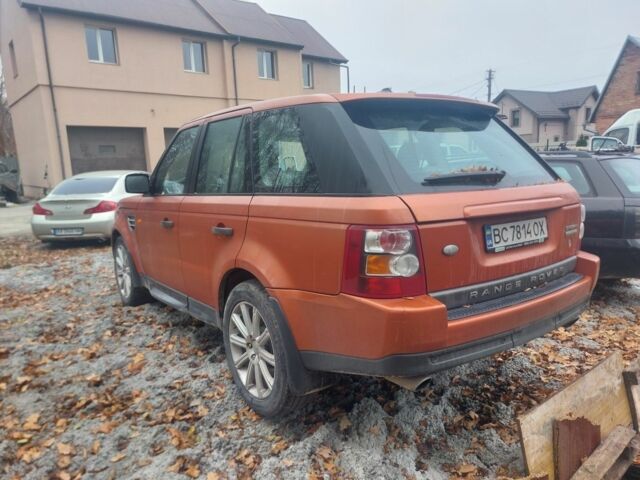 Оранжевый Ленд Ровер Рендж Ровер Спорт, объемом двигателя 4.2 л и пробегом 200 тыс. км за 7500 $, фото 3 на Automoto.ua