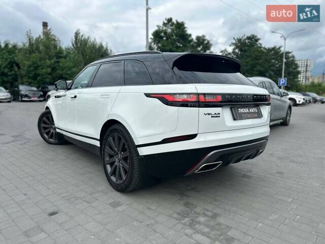 Белый Ленд Ровер Рендж Ровер Велар, объемом двигателя 2.99 л и пробегом 106 тыс. км за 43900 $, фото 6 на Automoto.ua
