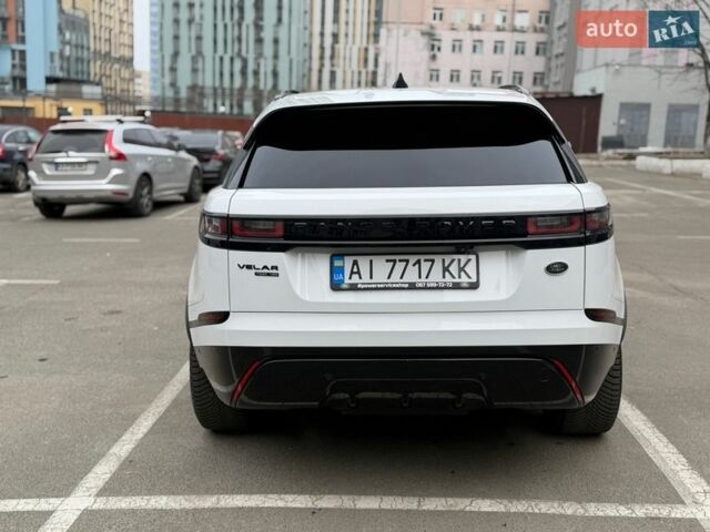 Белый Ленд Ровер Рендж Ровер Велар, объемом двигателя 2 л и пробегом 92 тыс. км за 35300 $, фото 4 на Automoto.ua