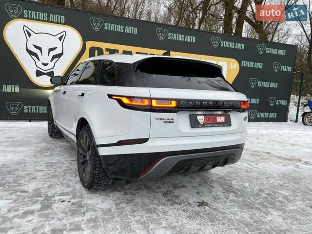 Білий Ленд Ровер Рендж Ровер Велар, об'ємом двигуна 2 л та пробігом 78 тис. км за 35900 $, фото 8 на Automoto.ua