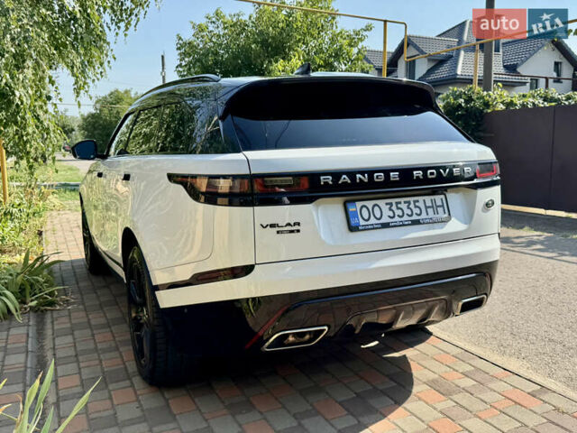 Белый Ленд Ровер Рендж Ровер Велар, объемом двигателя 2 л и пробегом 124 тыс. км за 32300 $, фото 7 на Automoto.ua