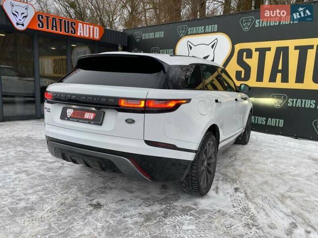 Білий Ленд Ровер Рендж Ровер Велар, об'ємом двигуна 2 л та пробігом 78 тис. км за 35900 $, фото 6 на Automoto.ua