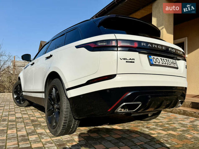Белый Ленд Ровер Рендж Ровер Велар, объемом двигателя 2 л и пробегом 127 тыс. км за 29500 $, фото 5 на Automoto.ua