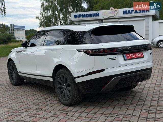 Білий Ленд Ровер Рендж Ровер Велар, об'ємом двигуна 2 л та пробігом 150 тис. км за 28999 $, фото 33 на Automoto.ua