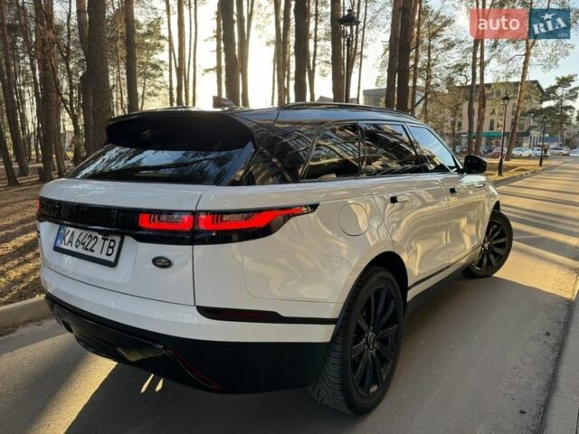 Белый Ленд Ровер Рендж Ровер Велар, объемом двигателя 3 л и пробегом 75 тыс. км за 42500 $, фото 2 на Automoto.ua