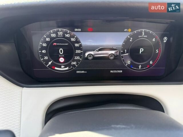 Білий Ленд Ровер Рендж Ровер Велар, об'ємом двигуна 2 л та пробігом 95 тис. км за 35800 $, фото 14 на Automoto.ua