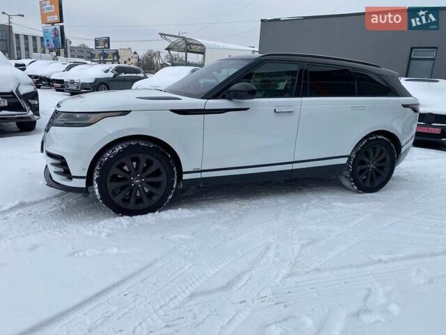 Белый Ленд Ровер Рендж Ровер Велар, объемом двигателя 3 л и пробегом 77 тыс. км за 34900 $, фото 3 на Automoto.ua