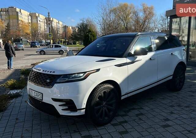 Білий Ленд Ровер Рендж Ровер Велар, об'ємом двигуна 3 л та пробігом 76 тис. км за 35999 $, фото 2 на Automoto.ua