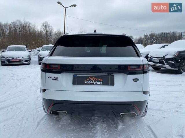 Белый Ленд Ровер Рендж Ровер Велар, объемом двигателя 3 л и пробегом 77 тыс. км за 34900 $, фото 5 на Automoto.ua